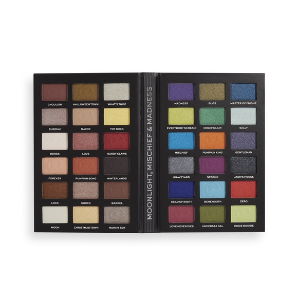 Disney’s The Nightmare Before Christmas Jack Skellington Eyeshadow Palette - Picture 3 of 5